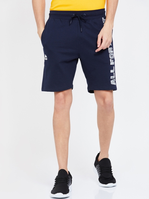 

Kappa Men Navy Blue Solid Regular Fit Regular Shorts