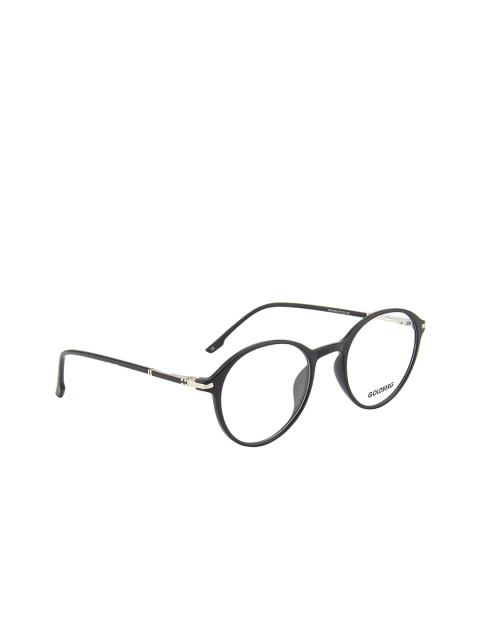 

Gold Berg Unisex Black Solid Full Rim Oval Frames GB-NSP1009_C2