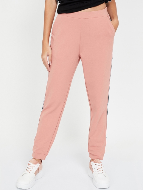 

Bossini Women Pink Regular Fit Solid Joggers