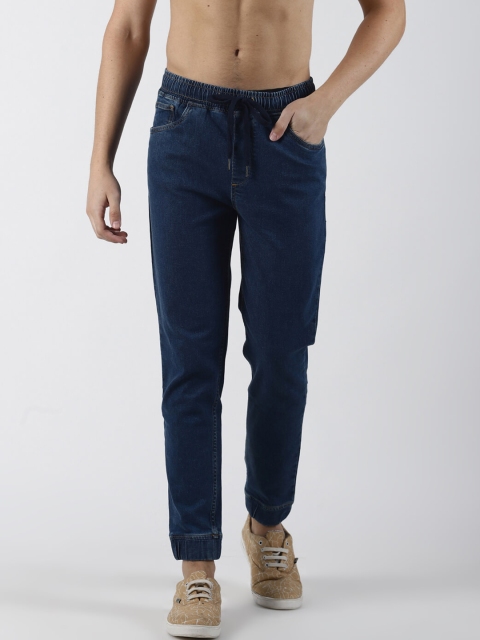 

Blue Saint Men Navy Blue Slim Fit Mid-Rise Clean Look Jeans
