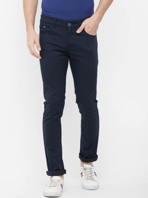 

Road Rockers Men Blue Skinny Fit Mid-Rise Clean Look Stretchable Jeans