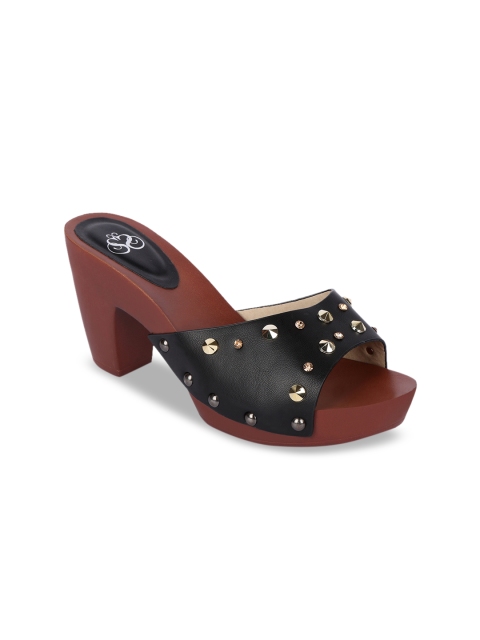 

Sole To Soul Women Black Embellished Heels