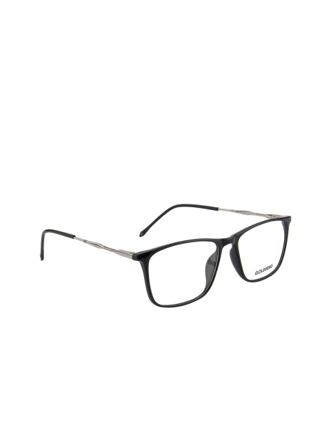 

Gold Berg Unisex Black Solid Full Rim Wayfarer Frames GB-NSP1042_C1