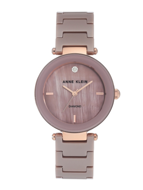 

ANNE KLEIN Women Mauve Analogue Watch AK-1018RGMV
