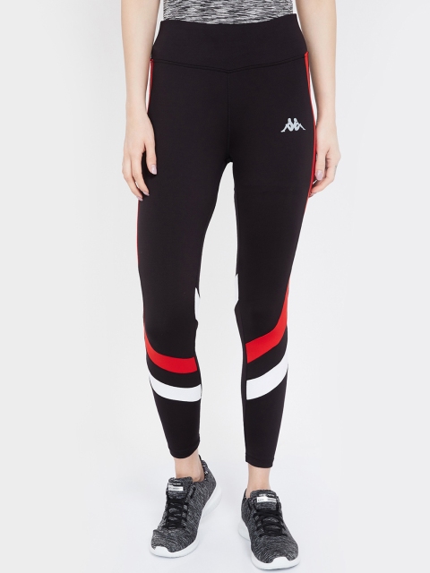 

Kappa Women Black Solid Tights
