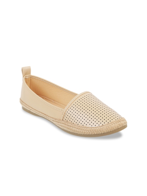 

Metro Women Beige Perforations Espadrilles