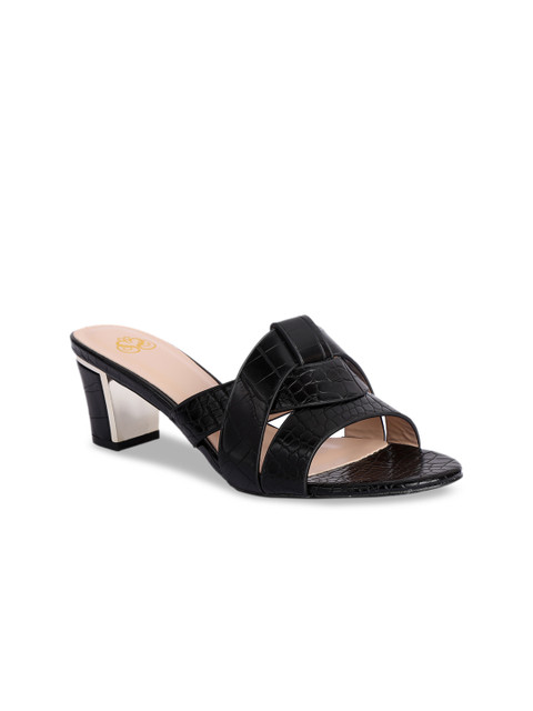 

Sole To Soul Women Black Solid Heels