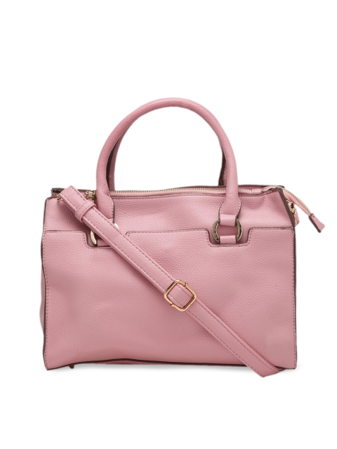 

Ladida Pink Solid Handheld Bag