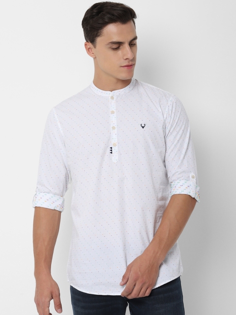 

Allen Solly Sport Men White Regular Fit Printed Casual Shirt