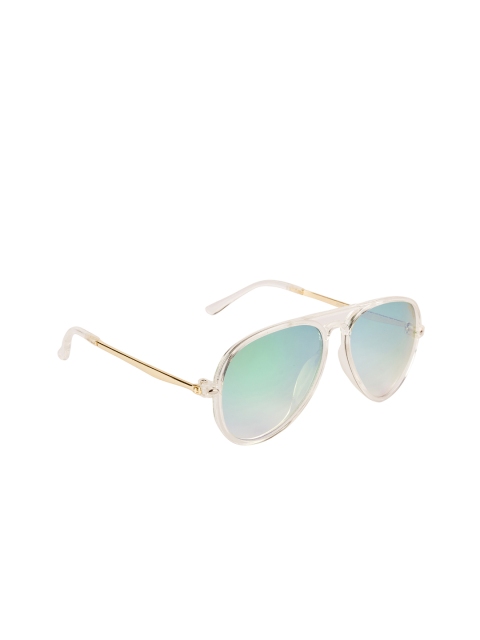 

Voyage Unisex Aviator Sunglasses 25238MG3325, Green