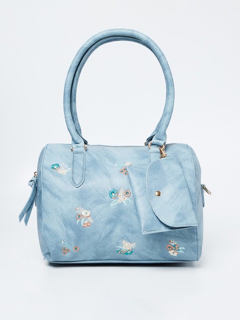

Ginger by Lifestyle Blue Solid Shoulder Bag