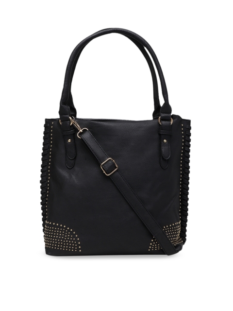

Ladida Black Embellished Handheld Bag