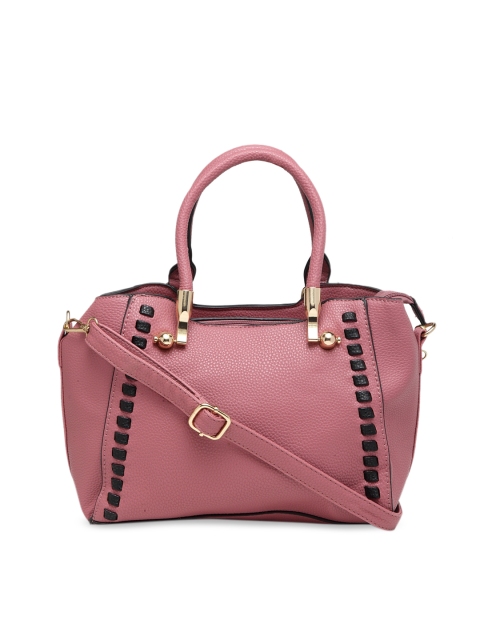 

Ladida Pink Embellished Handheld Bag