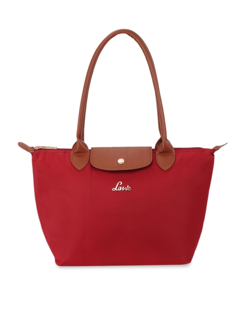 

Lavie Red Solid Shoulder Bag