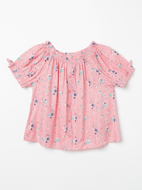 

Fame Forever by Lifestyle Girls Pink Printed A-Line Top