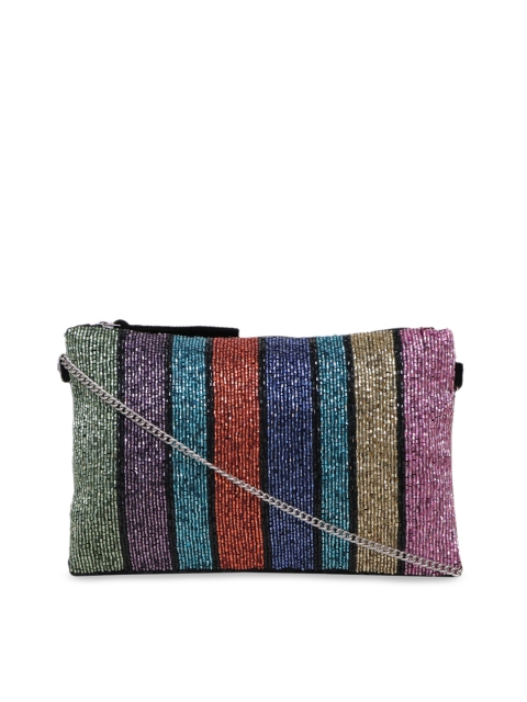 

Diwaah Multicoloured Embellished Sling Bag, Multi