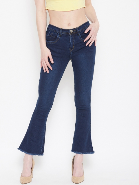 

Nifty Women Blue Bootcut Mid-Rise Clean Look Stretchable Jeans