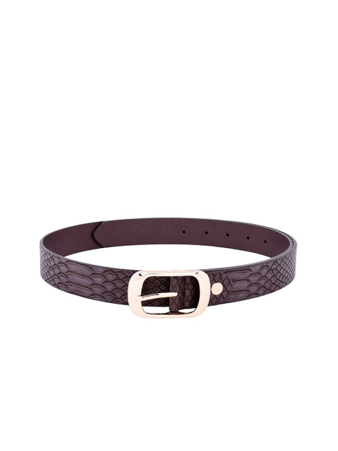 

Lavie Women Brown Solid Belt
