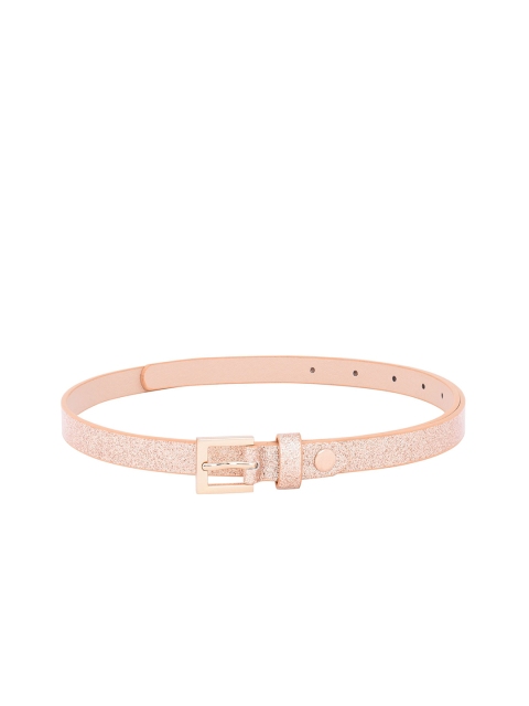 

Lavie Women Rose Gold Solid Belt