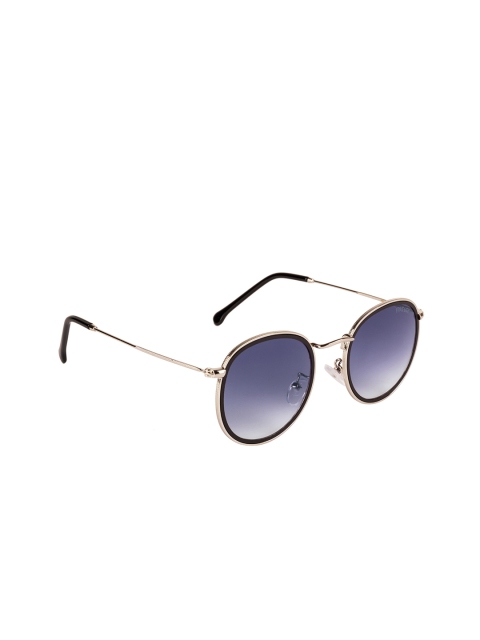 

Voyage Unisex UV Protected Round Sunglasses B80106MG3415, Blue