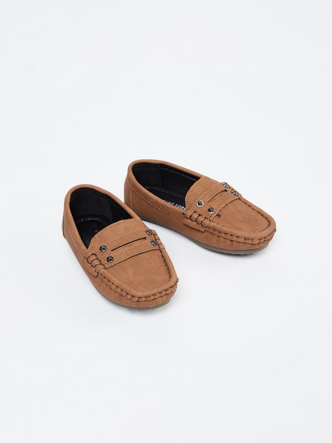 

Fame Forever by Lifestyle Boys Tan Brown Solid Penny Loafers