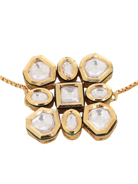 

Adwitiya Collection Women Gold-Plated Antique Bracelet
