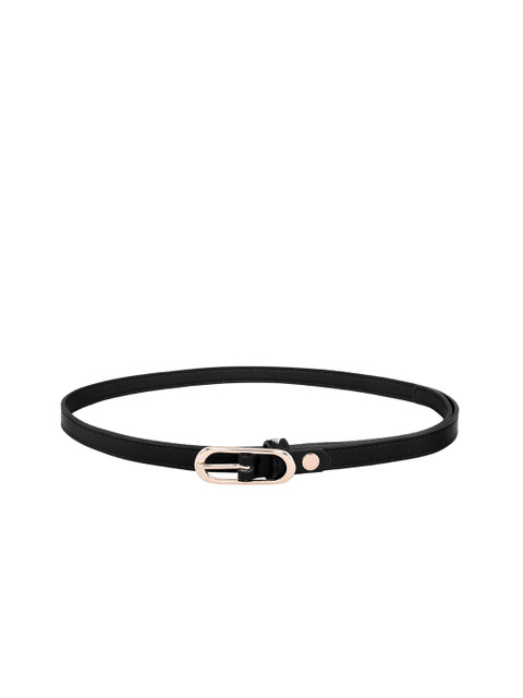 

Lavie Women Black Solid Belt