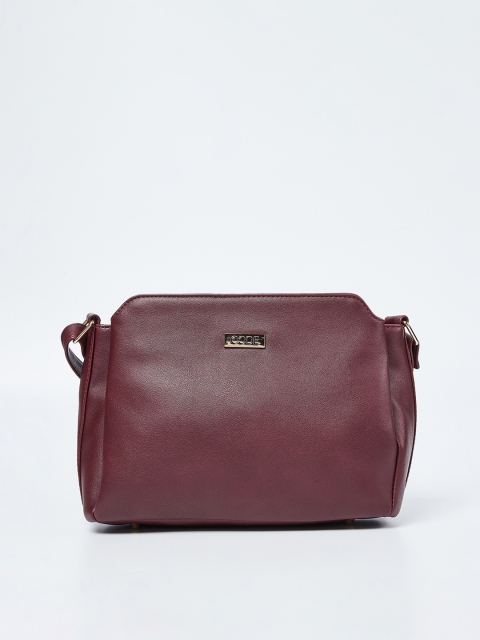 

CODE by Lifestyle Maroon Solid Sling Bag