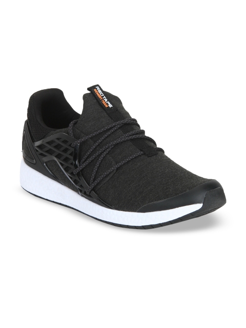 

Red Tape Men Black Textile Memory Foam Walking Shoes