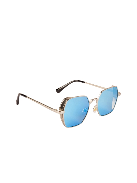 

Voyage Unisex Shield Sunglasses 6636MG3308, Blue
