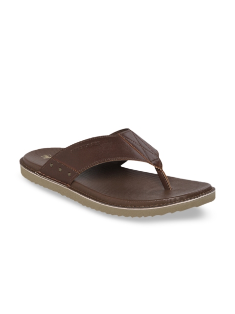 Men Brown Comfort Sandals