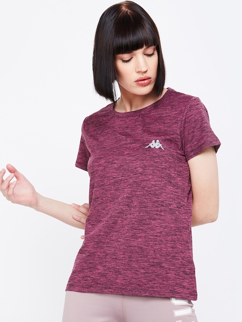 Kappa Women Pink Printed Top