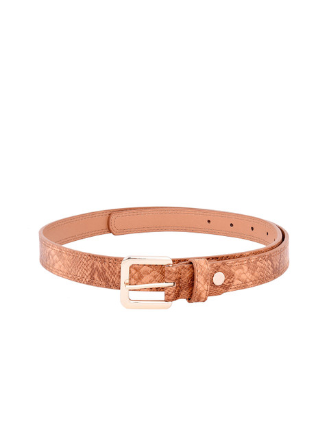 

Lavie Women Tan Brown Textured Belt