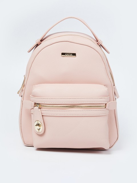 

CODE by Lifestyle Women Beige Solid Backpack
