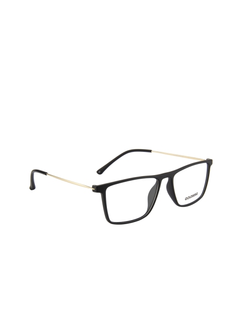 

Gold Berg Unisex Black Solid Full Rim Wayfarer Frames GB-NSP1006_C3