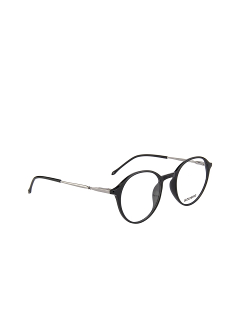 

Gold Berg Unisex Black Solid Full Rim Round Frames GB-NSP1041_C1