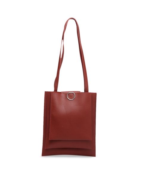 

Ladida Brown Solid Shoulder Bag