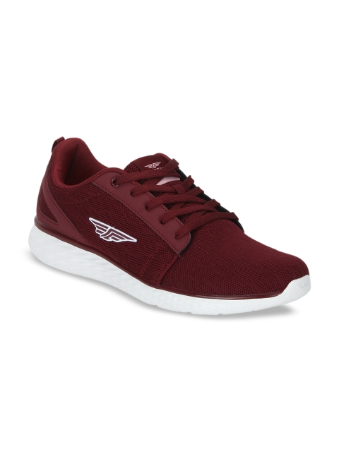 

Red Tape Men Maroon Textile Walking Shoes
