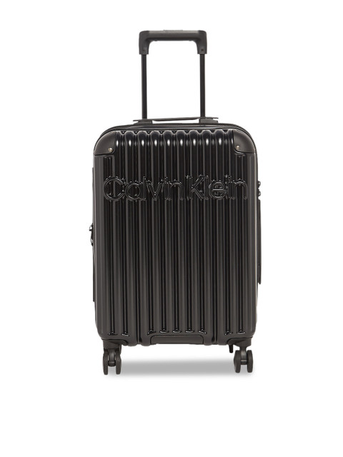 

Calvin Klein Black LAND ESCAPE Range Hard Cabin Luggage