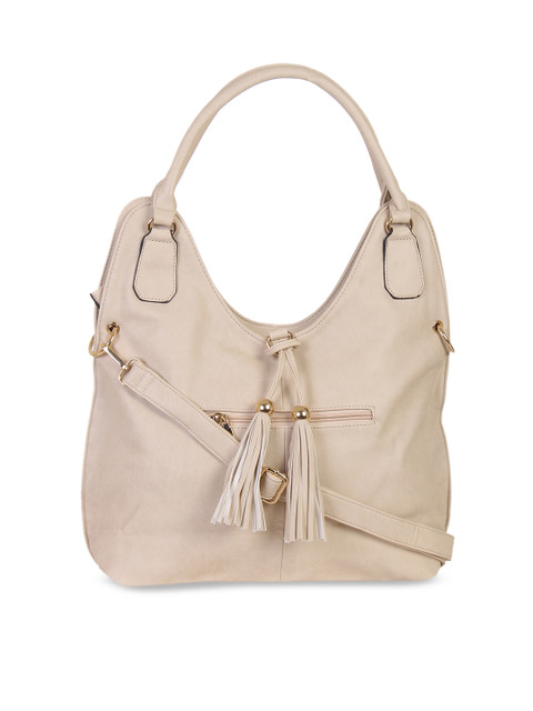 

red pout Cream-Coloured Solid Handheld Bag