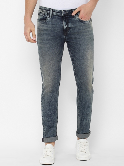 

Solly Jeans Co. Men Blue Skinny Fit Mid-Rise Clean Look Stretchable Jeans