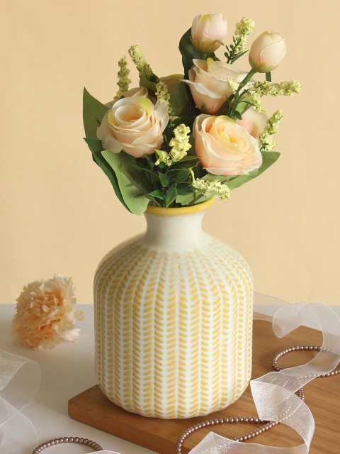 

The Wishing Chair Yellow Stoneware Flower Vase