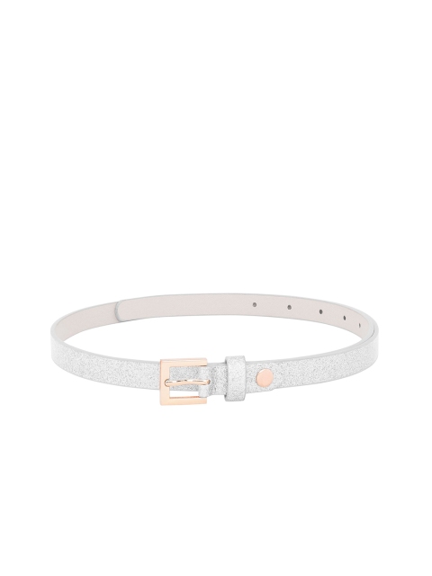 

Lavie Women Silver-Toned Solid Belt