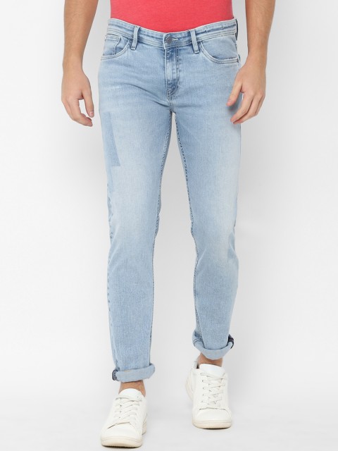 

Allen Solly Sport Men Blue Skinny Fit Mid-Rise Clean Look Stretchable Jeans