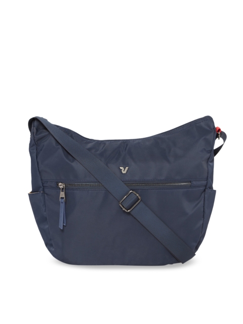 

RONCATO Men Blue Solid Messenger Bag