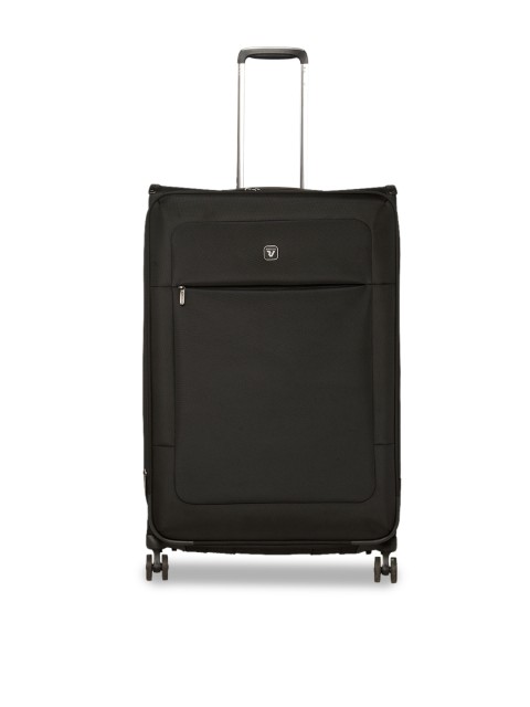 

RONCATO Black Solid Miami Soft-Sided Nero Trolley Suitcase