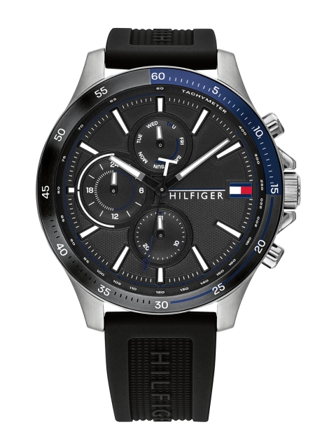 

Tommy Hilfiger Bank Men Black Analogue Watch TH1791724