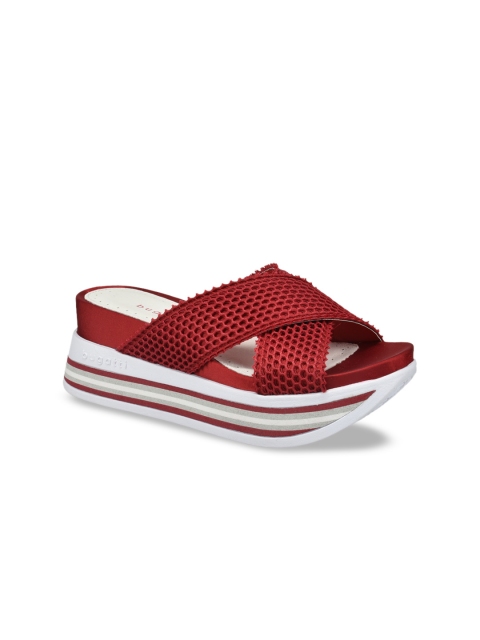 

Bugatti Women Red Solid Heels