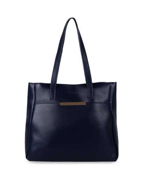 

Vivinkaa Navy Blue Solid Shoulder Bag