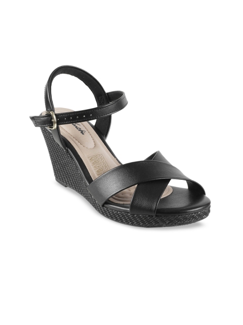 

Metro Women Black Solid Heels